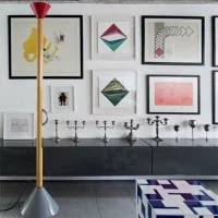 copy of Artemide Pausania LED TW Dimmable Table Lamp By Ettore