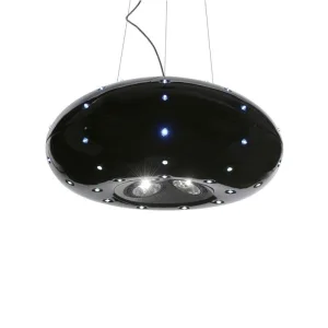 Fabbian Riccio Sospensione Lampada a Soffitto Alogena / LED