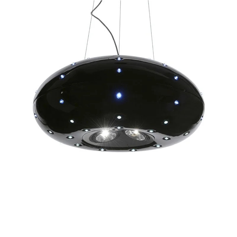 Fabbian Riccio Sospensione Lampada a Soffitto Alogena / LED