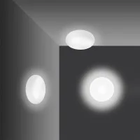copy of Artemide Miconos Dimmable Wall Lamp in Crystal By