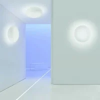 copy of Artemide Miconos Dimmable Wall Lamp in Crystal By