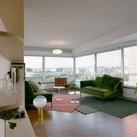 copy of Artemide ITKA Glass Wall/Ceiling LED Lamp By Naoto