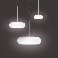 Artemide ITKA Lampada in Vetro da Sospensione a LED By Naoto