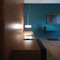 Artemide ITKA Lampada in Vetro da Sospensione a LED By Naoto