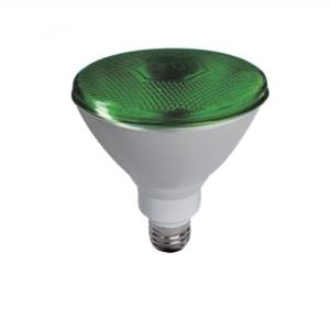 Duralamp PAR38 LED E27 15W 230V 1300lm 40D Green Bulb IP65