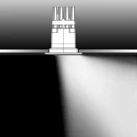 iGuzzini P151 Laser Blade Minimal Wall Washer Recessed LED