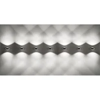 Lodes Nautilus Applique LED Wall Lamp Chrome Rose Gold