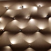 Lodes Nautilus Applique LED Lampada da Parete Cromo Oro Rosa