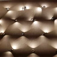 Lodes Nautilus Applique LED Wall Lamp Chrome Rose Gold