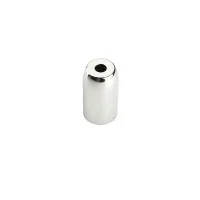 E14 cylindrical lamp holder with chrome finish code 0148 / CR