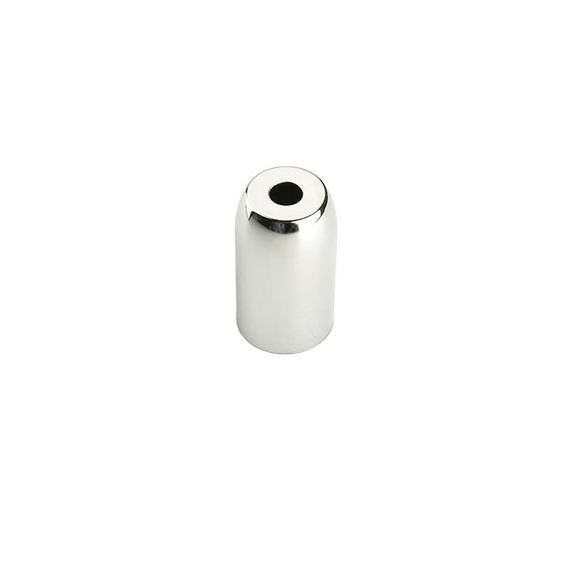 E14 cylindrical lamp holder with chrome finish code 0148 / CR E14 cylindrical lamp holder with chrome finish code 0148 / CR