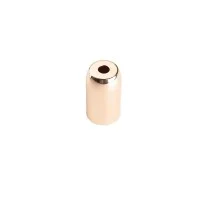 E14 cylindrical lamp holder with chrome finish code 0148 / CR