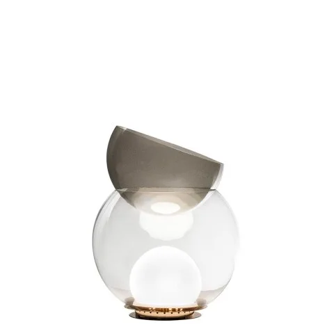 copy of Fontana Arte Pinecone Medium Dimmable Glass Table Lamp