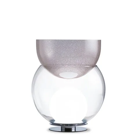Fontana Arte Giova Vase Table Lamp in Blown Glass By Gae Aulenti