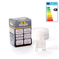 Mini Lampadina G9 LED 1,7W Fascio Emissione 110° Bispina Opalina