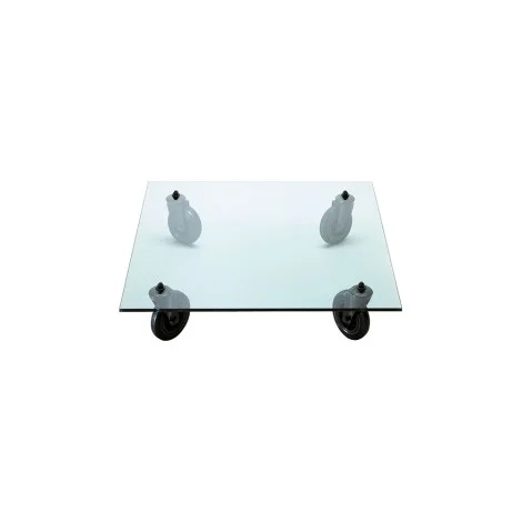 copy of Fontana Arte Tavolo con Ruote Decorative Rectangular