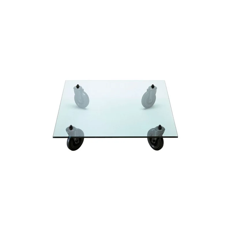 copy of Fontana Arte Tavolo con Ruote Decorative Rectangular