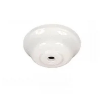 Round Ceiling Rose White Porcelain