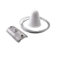 IVela Kit di Sospensione con Cavo Acciaio 2000 mm Bianco