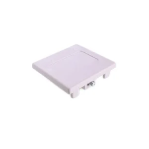 Ivela Tappo di Chiusura End Bianco per Binario Trifase Quadro