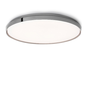 Flos Clara Cromo Lampada LED da Soffitto o Parete By Piero