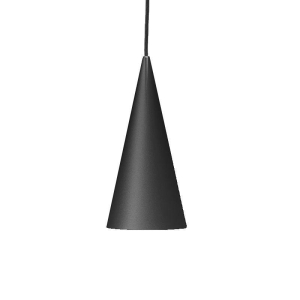 Ivela Iconica Sospensione cono nero led 9.5w 3000K warm white