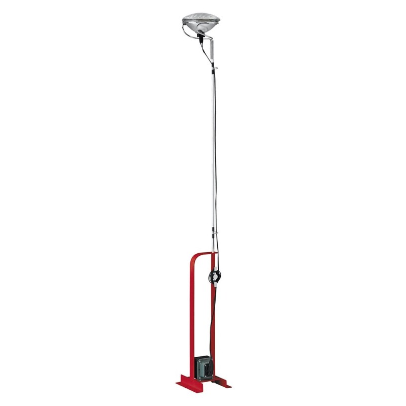 Flos Toio Red Floor Lamp Dimmable USA 110V Castiglioni 1962 Flos Toio Red Floor Lamp Dimmable USA 110V Castiglioni 1962
