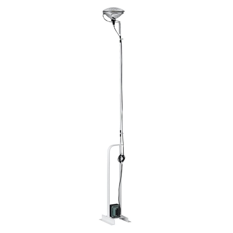 Flos Toio White Floor Lamp Dimmable USA 110V Castiglioni 1962 Flos Toio White Floor Lamp Dimmable USA 110V Castiglioni 1962