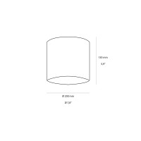 Stral MOON 200 Apparecchio da Soffitto 70W RX7s 230V Esterno