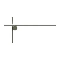 Flos Coordinates Wall Lamp In Aluminum Champagne Color Anodized
