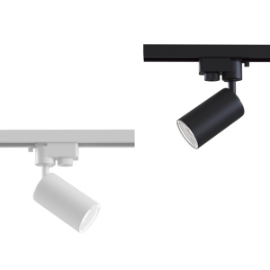 Maytoni Single Phase Track GU10 Cylindrical Spotlight Adjustable