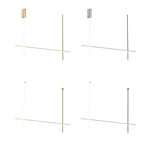 Flos COORDINATES C2 Dimmable LED Ceiling Lamp Champagne