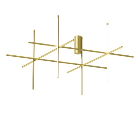 Flos COORDINATES C4 Dimmable LED Ceiling Lamp Champagne