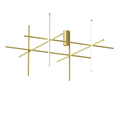 Flos COORDINATES C4 Dimmable LED Ceiling Lamp Champagne
