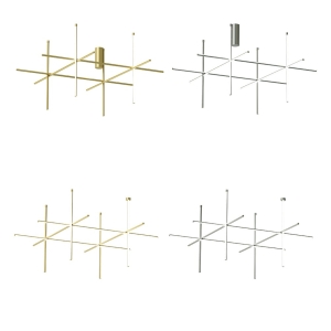 Flos COORDINATES C4 Dimmable LED Ceiling Lamp Champagne