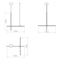 Flos COORDINATES S1 Lampadario LED a Sospensione By Michael