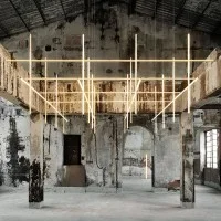 Flos COORDINATES S2 Dimmable Suspension LED Champagne