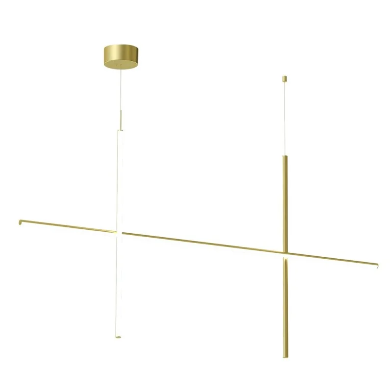 Flos COORDINATES S2 Dimmable Suspension LED Champagne