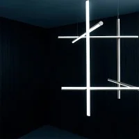 Flos COORDINATES S3 Dimmable Suspension LED Champagne