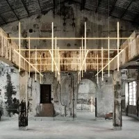 Flos COORDINATES S4 Dimmable Suspension LED Champagne