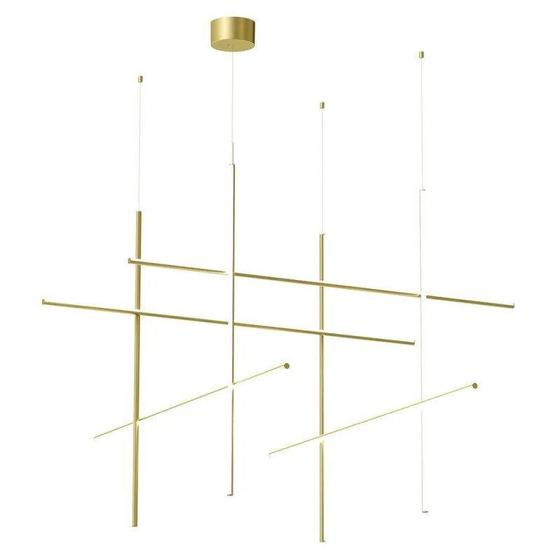 Flos COORDINATES Module S Dimmable Suspension LED Champagne