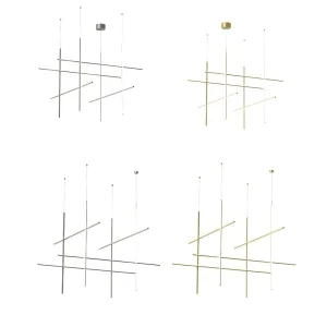 Flos COORDINATES Module S Dimmable Suspension LED Champagne