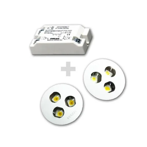 Osram dragon kit 2 spotlightas x 3 led 350 mA