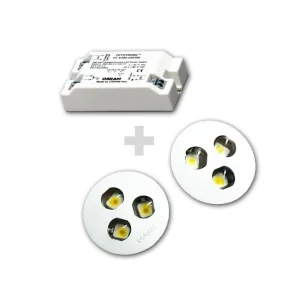 Osram dragon kit 2 spotlightas x 3 led 350 mA