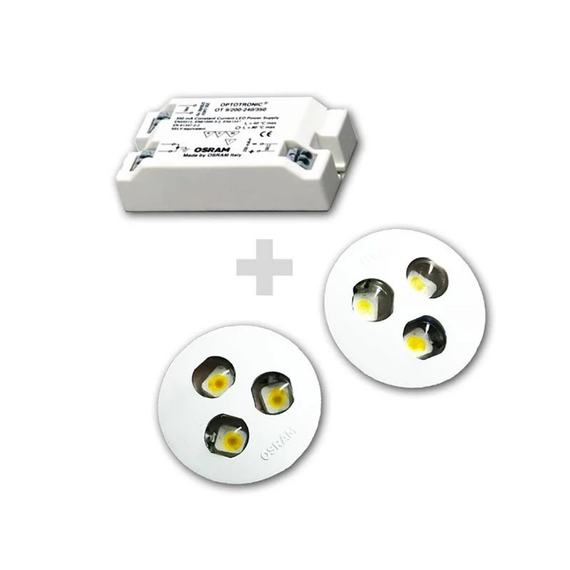 Osram dragon kit 2 spotlightas x 3 led 350 mA Osram dragon kit 2 spotlightas x 3 led 350 mA