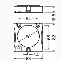 Osram LED PrevaLED AC G2 Cube 36W 3000lm 4000K