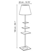 Flos Bibliotheque Nationale Floor Lamp By Philippe Starck