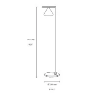 Flos Captain Flint F Outdoor Lampada LED da Terra Per Esterno