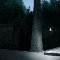 Flos Captain Flint Outdoor LED Floor Garden Lamp By Michael