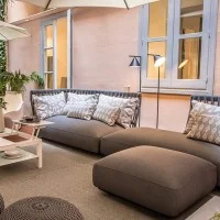 Flos Captain Flint Outdoor LED Floor Garden Lamp By Michael